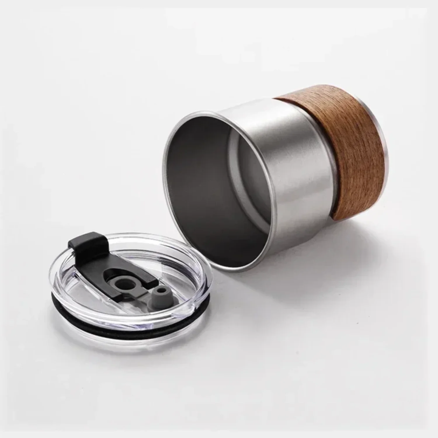 300ml Stainless Steel Coffee Camping Mug with Lid Portable Heat Resistant  Outdoor Picnic Camping Fishing Bottles Coffee Cups