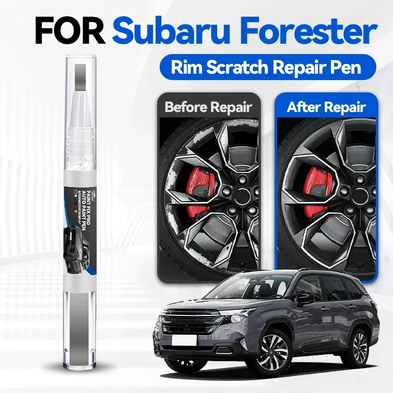 

Ремонтный карандаш для подкраски царапин для Subaru Forester 1997-2025 SG SH SJ SK, черный, аксессуар для авто, DIY