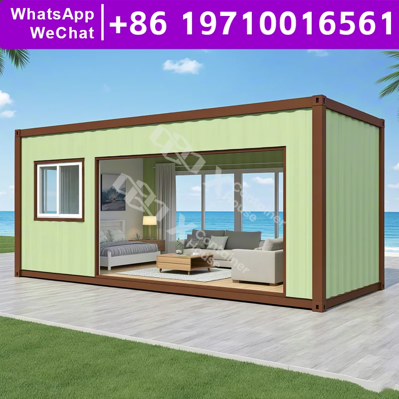 

Fast Installation Year-Round Comfort Flat Pack Home Prices Prefab Houses Mobile Steel Office Foam Insulation Temperature Control