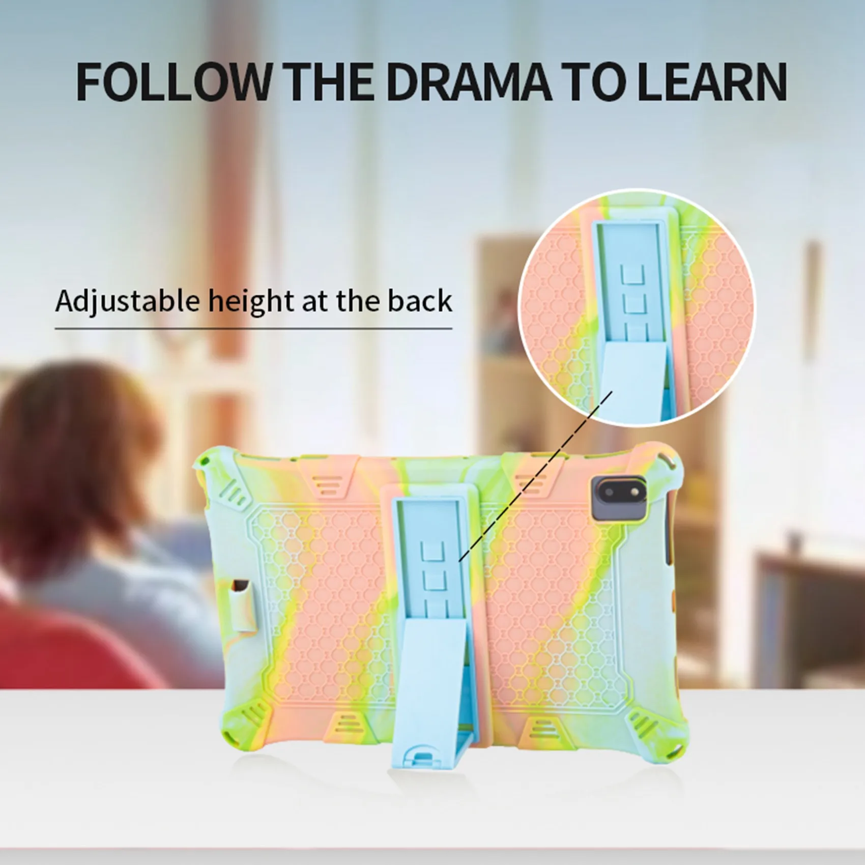 Capa para teclast t40 plus t40 10.4 Polegada silicone tablet caso suporte para teclast t40 com alças e caneta