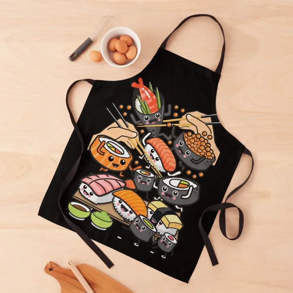 

Sushi Party! Apron Women's Household Items with personal logo Apron