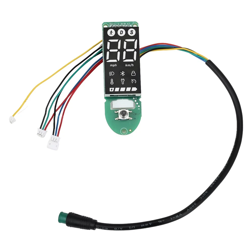 

ABKV-Bluetooth Scooter Dashboard For Xiaomi Electric Scooter 4 Display Instrument Circuit Board Kickscooter Replacement Parts