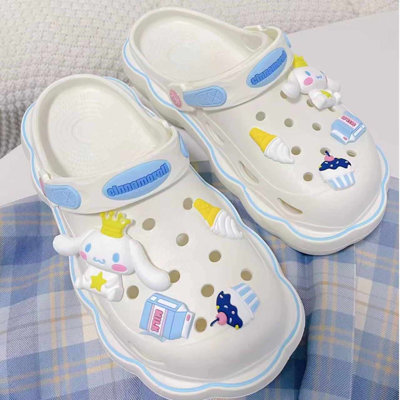 

Sanrio Shoes Sandal Casual Shoes Summer Kawaii Hello Kitty Cinnamoroll Kuromi