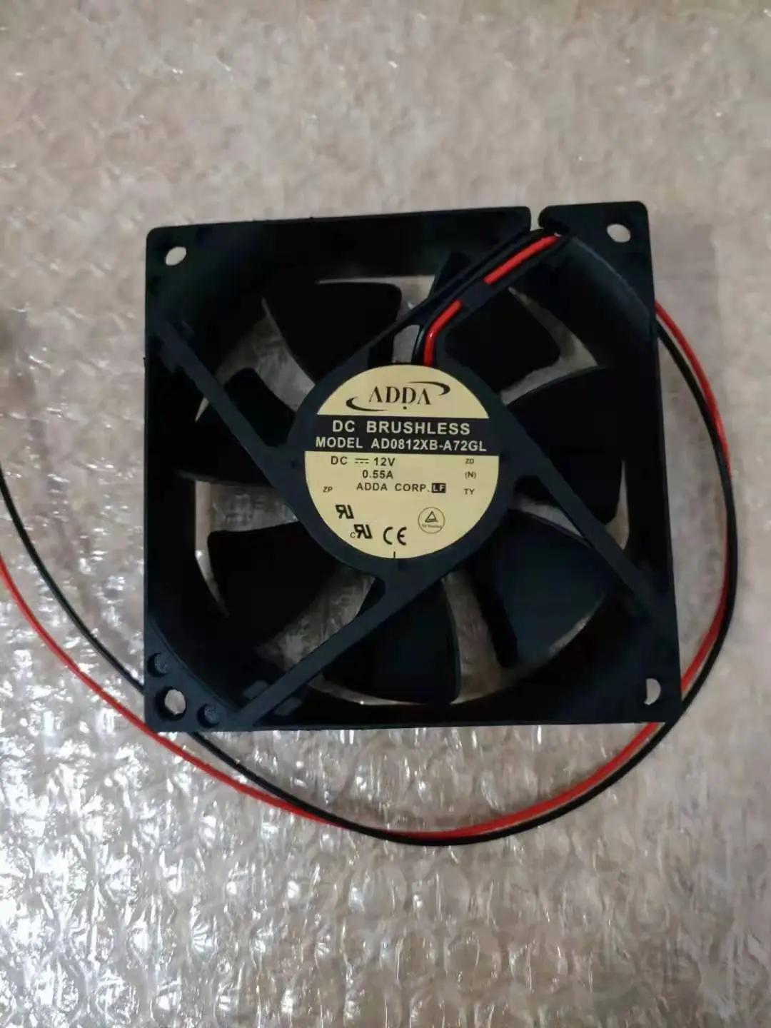 جديد الأصلي AD0812XB-A72GL 12V 0.55A 8025 80x80x25 مللي متر مروحة التبريد المبرد