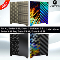 For Creality K1 Build Plate K1C Bed Creality K1 Buildplate  Ice and Fire Skynet PEI Sheet 235x235 Ender 3 S1 Ender 3 V3 Se Plate