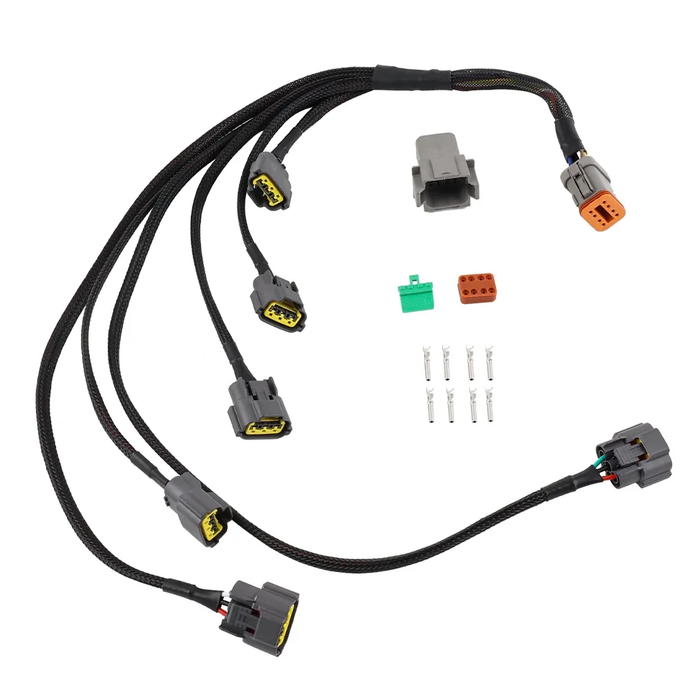 Ignition Coil Conversion Harness Kit for Aristo Supra Soarer 1JZGTE /  2JZGTE + VVTi to Skyline R35 GTR VR38DETT