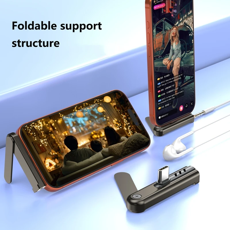 

360 ° Вращающийся адаптер-подставка USB-C на USB-C 240 Вт для быстрой суперзарядки телефона, совместимый с iPhone 17, 16, Samsung