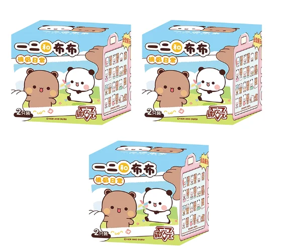Original Yier Bubu Dudu Alltagsleben-Serie Blind Box Kawaii Mini-Figur Schreibtisch-Deko Ornament Überraschungs-Geburtstagsgeschenk