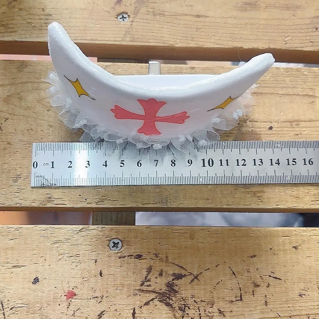 Serina Washimi Nurse Cosplay Set - Flower Crown Headpiece Armband Anime Cosplay Props Lolita