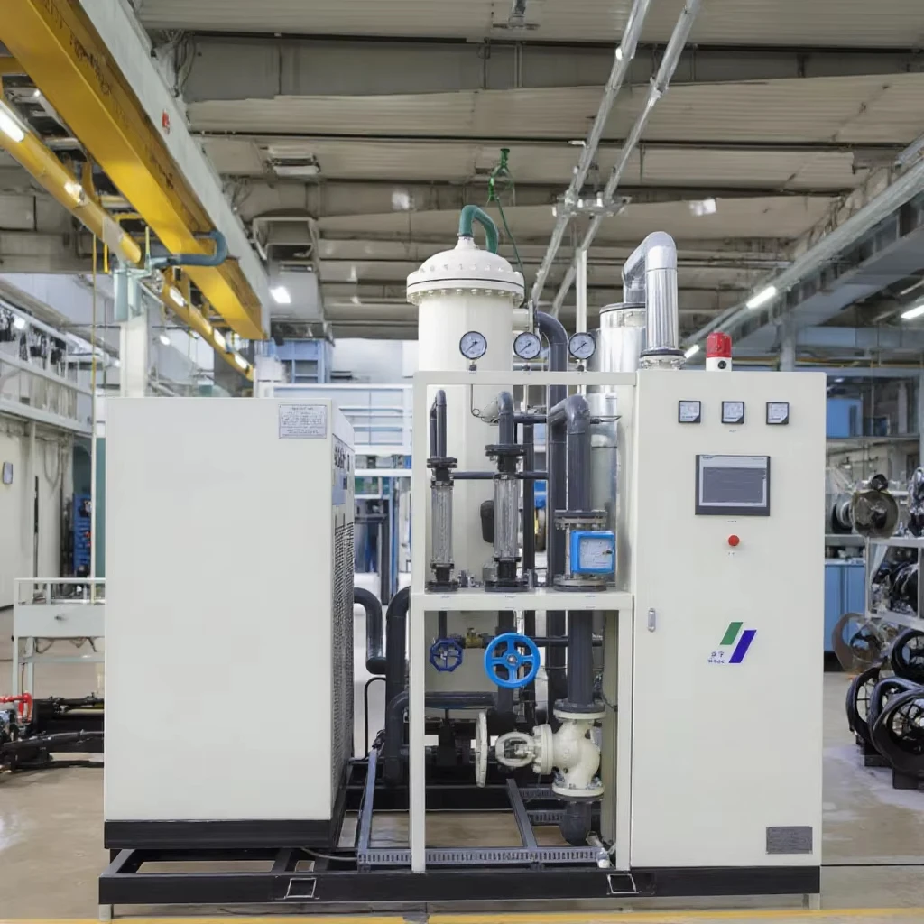 نظام تنقية النيتروجين لمضخة الغاز المبردة الأوتوماتيكية يضمن جودة الغاز #1