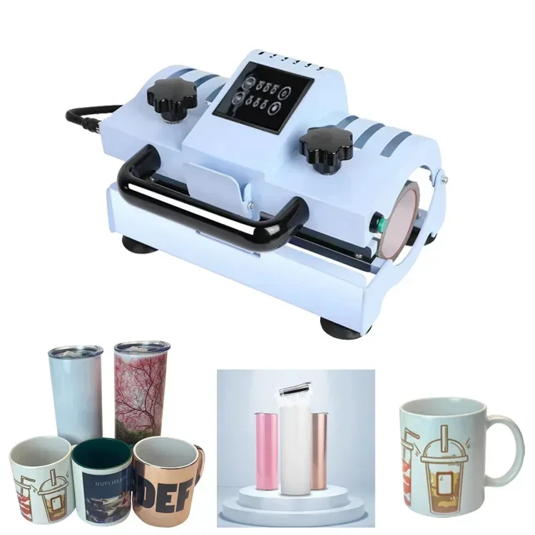 Five-in-One Thermal Transfer Printing Mug Machine Coating Cup Heat Transfer Machine Sublimation Discoloration Cup Mug