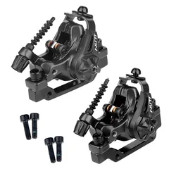 NUTT DA6S Mountain Bicycle Disc Brake Dual Piston Drive Caliper with 160mm Rotor MTB Bikes Scooter E-Bike Brakes Pull Line