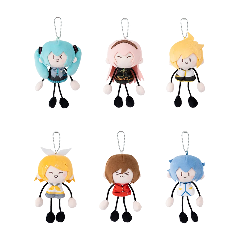モエユ-初音ミク-鏡音リン-レン-ぬいぐるみ-アリ型おもちゃ-ペンダント-ボーカロイド-コスプレ-アニメぬいぐるみ人形-カイト-メイコ-ルカ-フィギュア