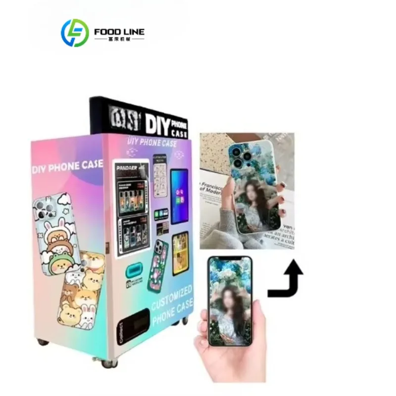 New vending machine self-service customized mobile phone case
