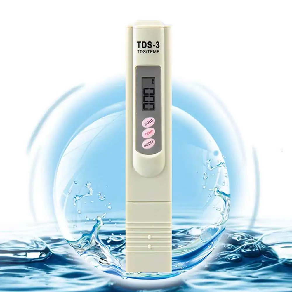 

Цифровой измеритель качества воды TDS3 (PPM) - быстрое и точное тестирование для питьевой воды, бассейнов и аквариумов