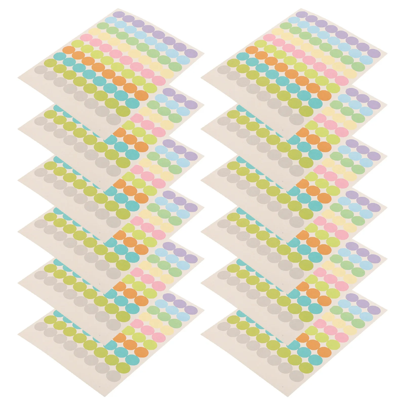 

20 Sheets Printable Writable Round Essential Oil Bottle Labels 13Mm Removable Circle Stickers for Dropper Bottles Roller Caps