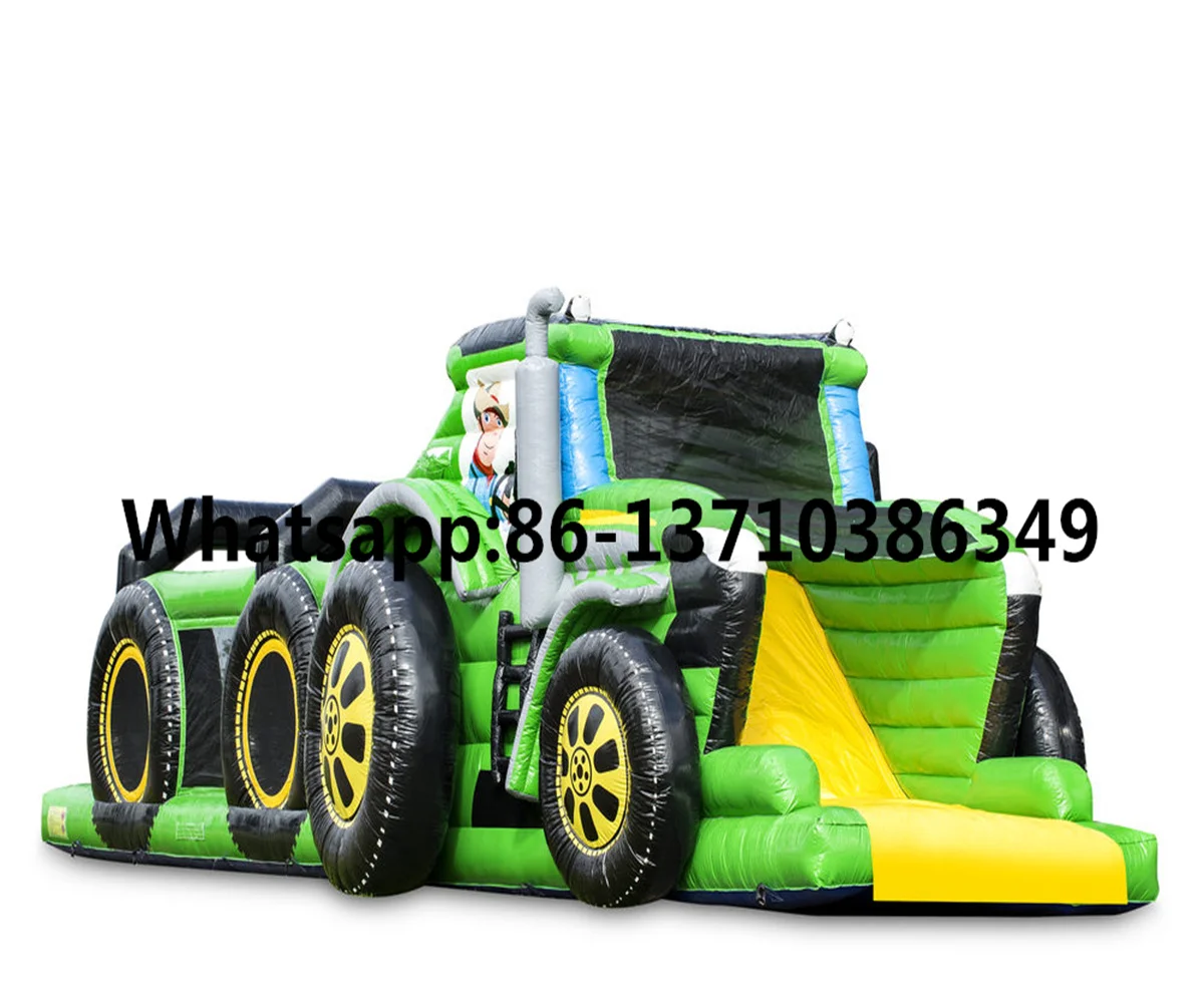 

Factory hot-selling commercial adult children's inflatable obstacle class slide BD-054