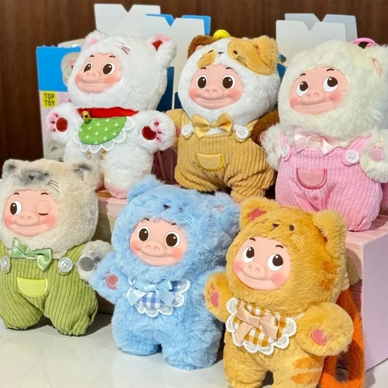 

Подлинная серия Ggbond Piggy, виниловая плюшевая слепая коробка, кукла, прекрасная модель свиньи, игрушечная сумка, подвеска, загадочная коробка, украшения, подарки на рабочий стол