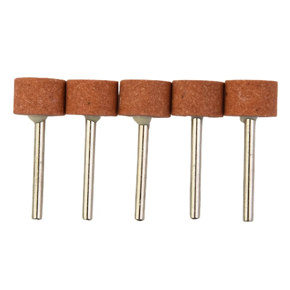 25Pcs Ceramic Grinding Head Polishing Bit Ellipse Shape For Stone Polishing Electric Grinder Rotary Tools Accessories