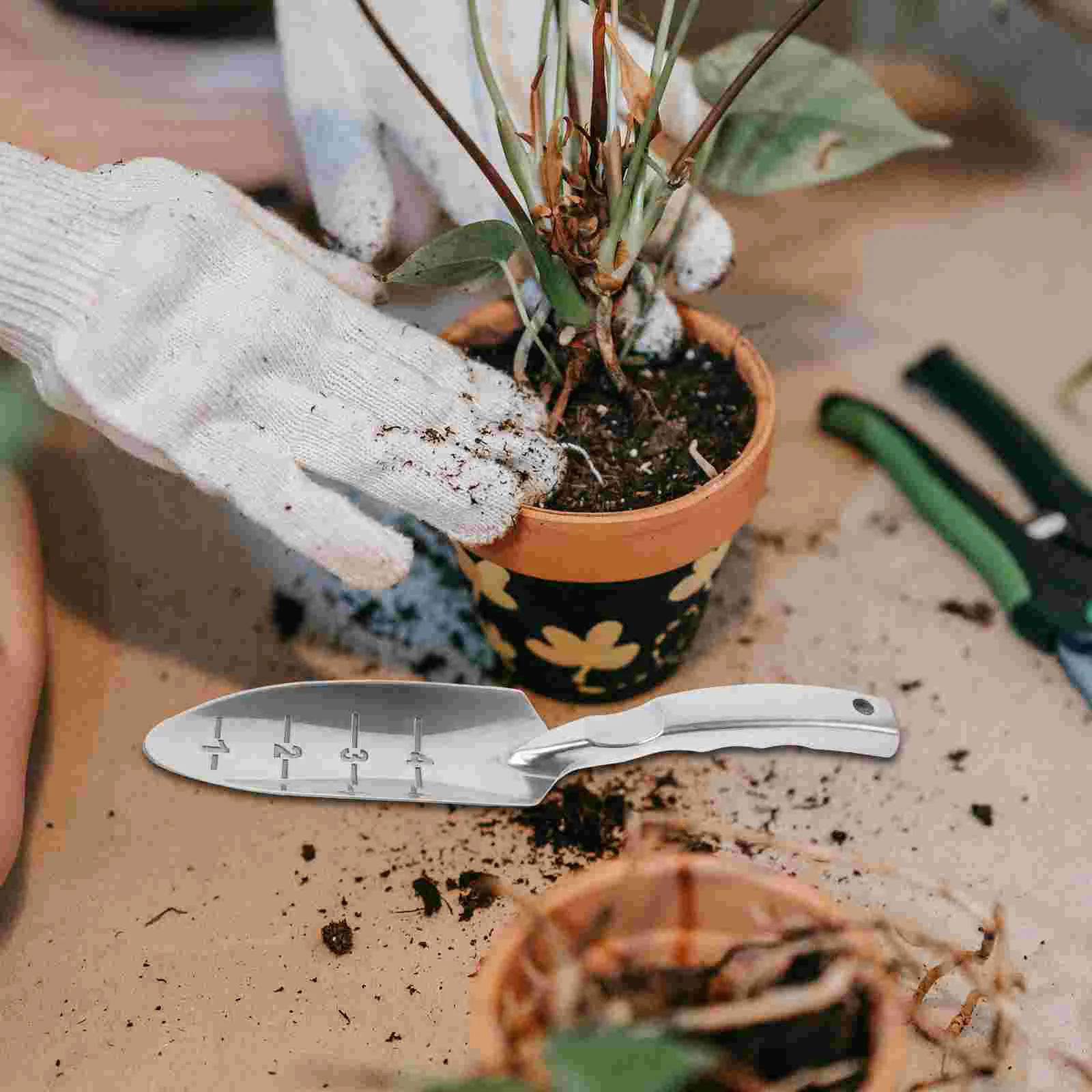 Truelle de jardin en alliage, petite infraction de jardinage, bêche de plantation à la main