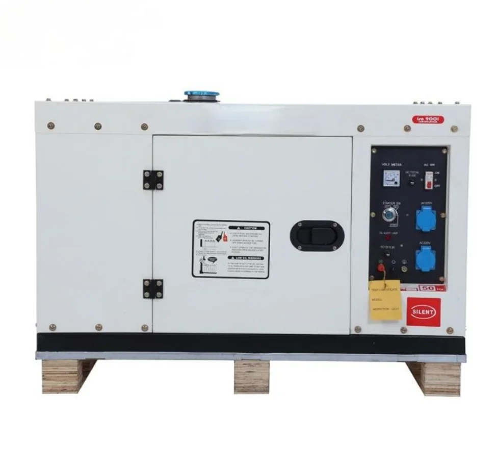 

High Quality 10KW 10KVA Super Silent Air Cooled Diesel Generator Set Portable ATS 50/60Hz