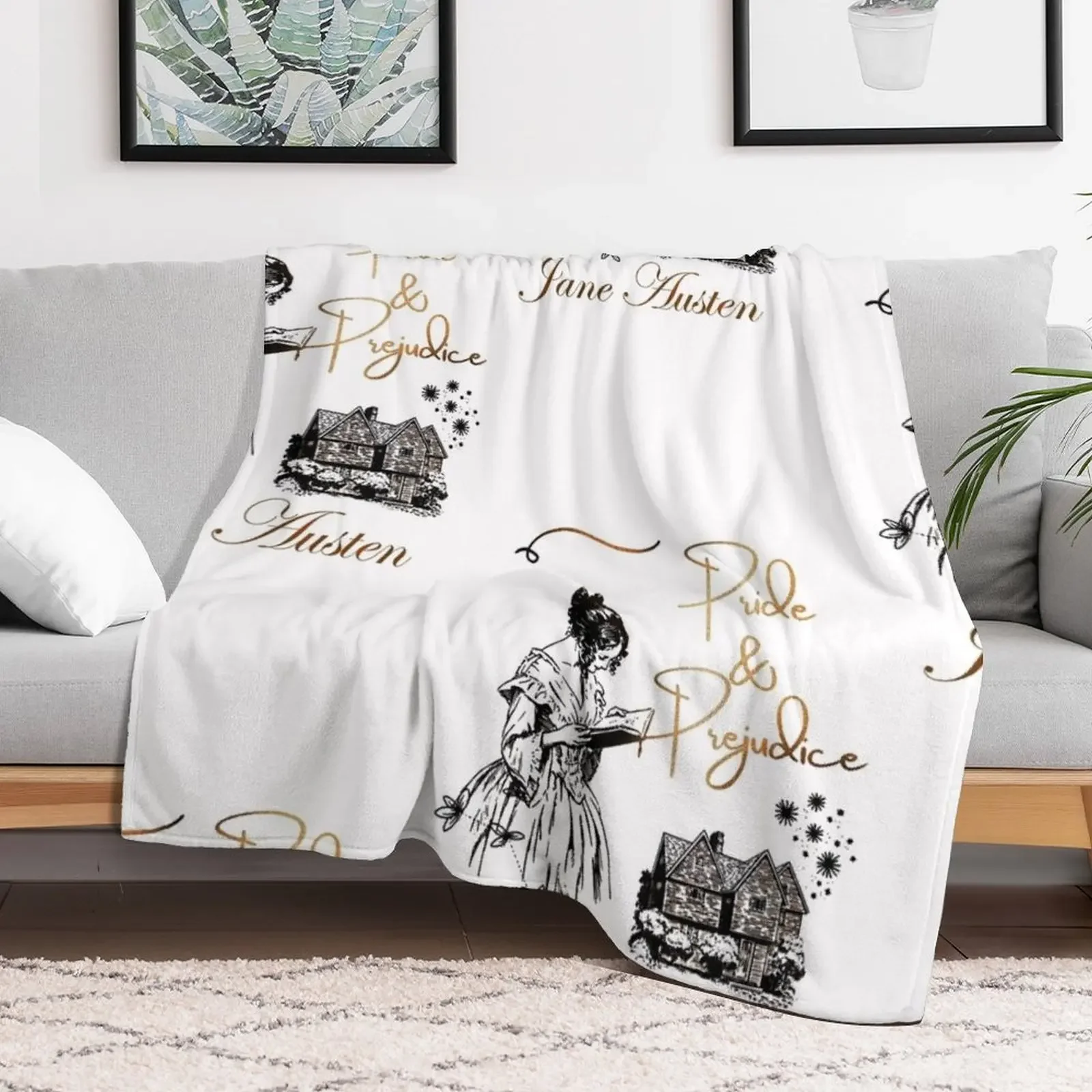 Pride and Prejudice Throw Blanket manga decorative Summer Beddings Thins Blankets