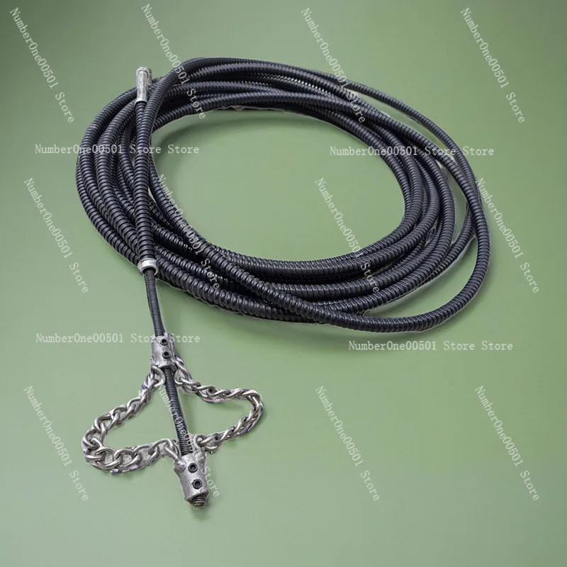 

Высокоэффективный прочный электрический прочистной шнур (змея) для канализации с цепным механизмом для удаления масляных засоров в трубах