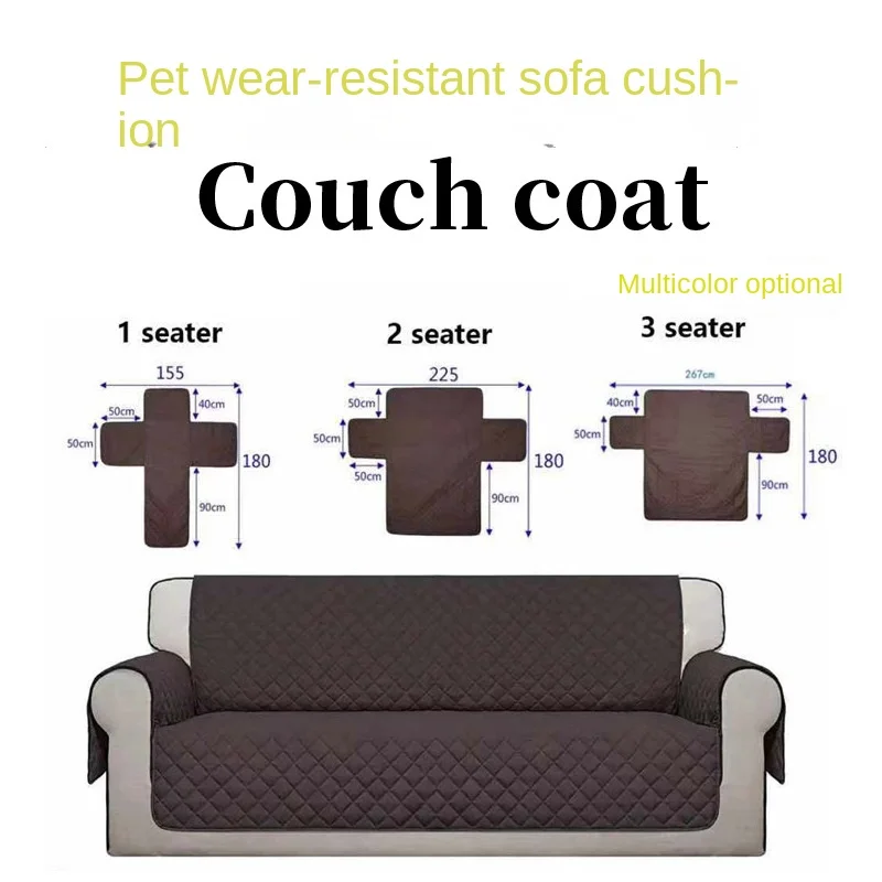 

Pet Bite Resistant Wear Resistant Sofa Cushion Pet Sofa Protector Set of 3 Bite Resistant Sofa Blanket