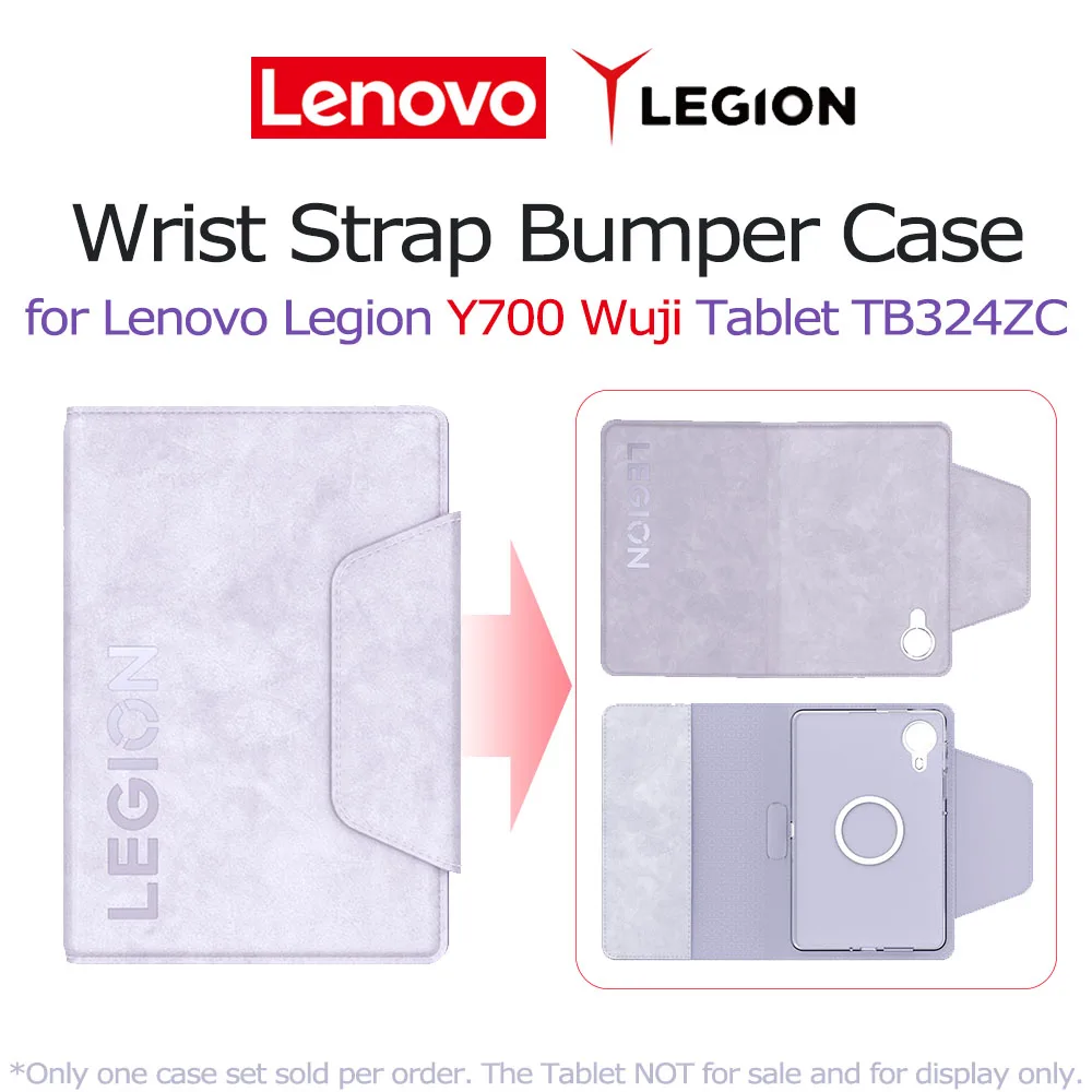 Lenovo AI Tab Legion Y700 WuJi 8.4inch Case Protection Set Leather Pen Slot Magnetic Detachable Transparent Shell Design