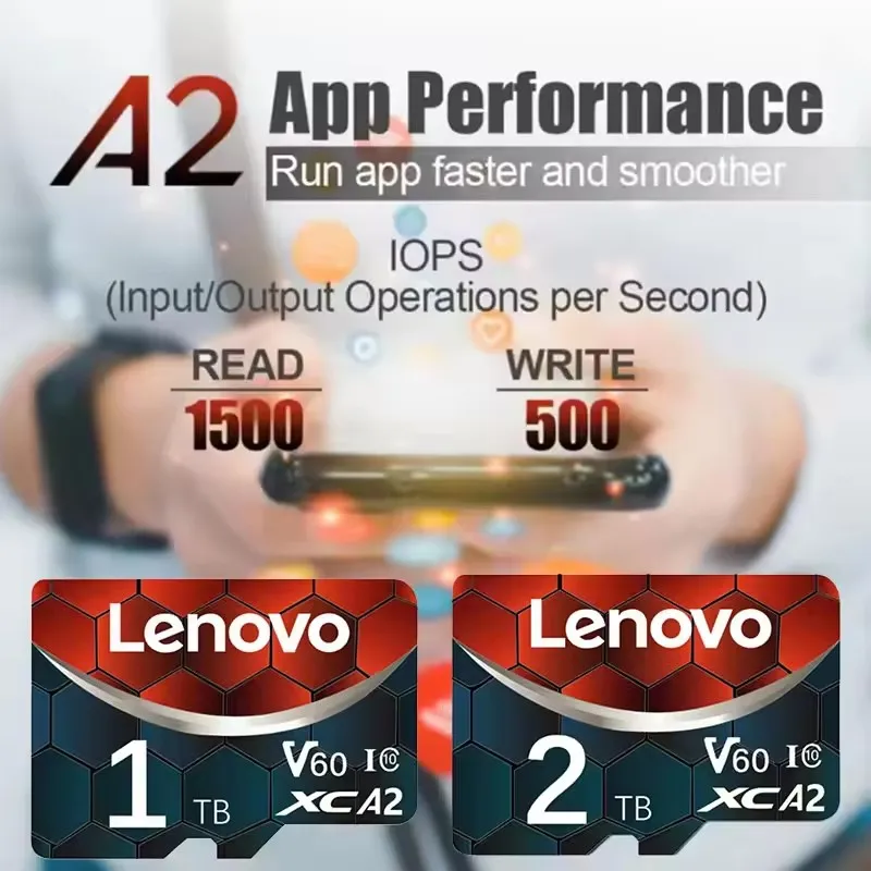 Lenovo High Speed Expansion Mobile Phone Memory Card 2TB TF Card 1TB Mini SD Card 512GB TF SD Card For Nintendo Switch Camera view 4