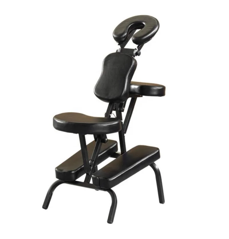 

Deluxe Portable Folding Massage Chair W/Carry Case