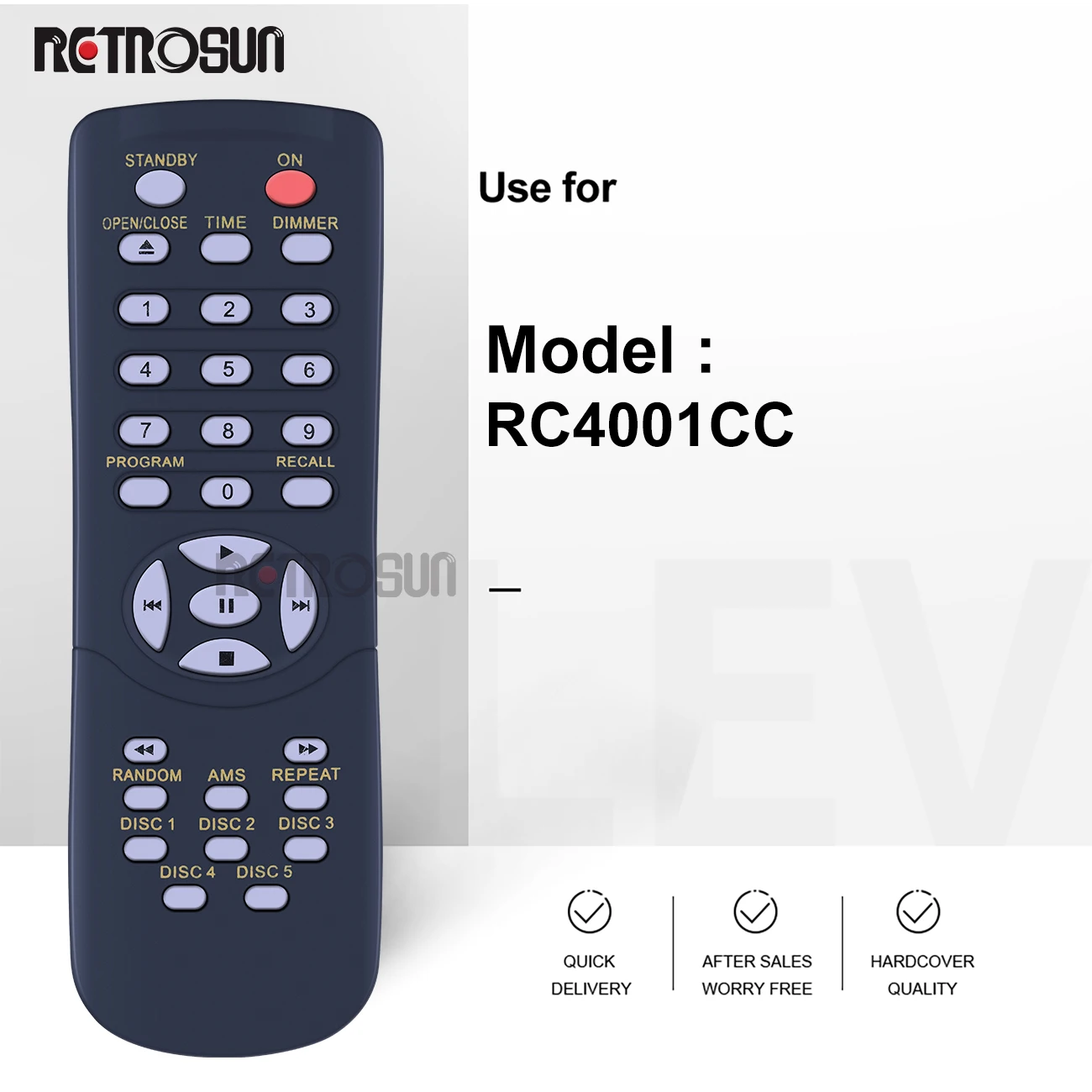 New for Marantz RC4001CC LED LCD TV Remote Control