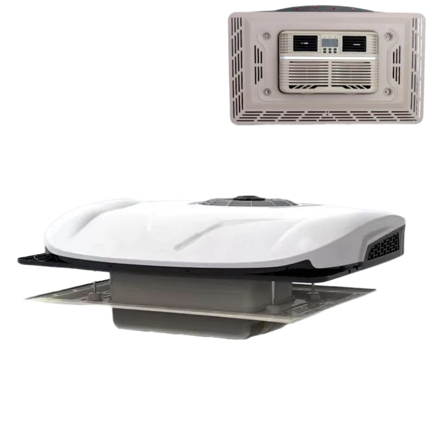 Batería Camper AC RV Auto techo estacionamiento camión 12v 24v aire acondicionado para coche camión autocaravana