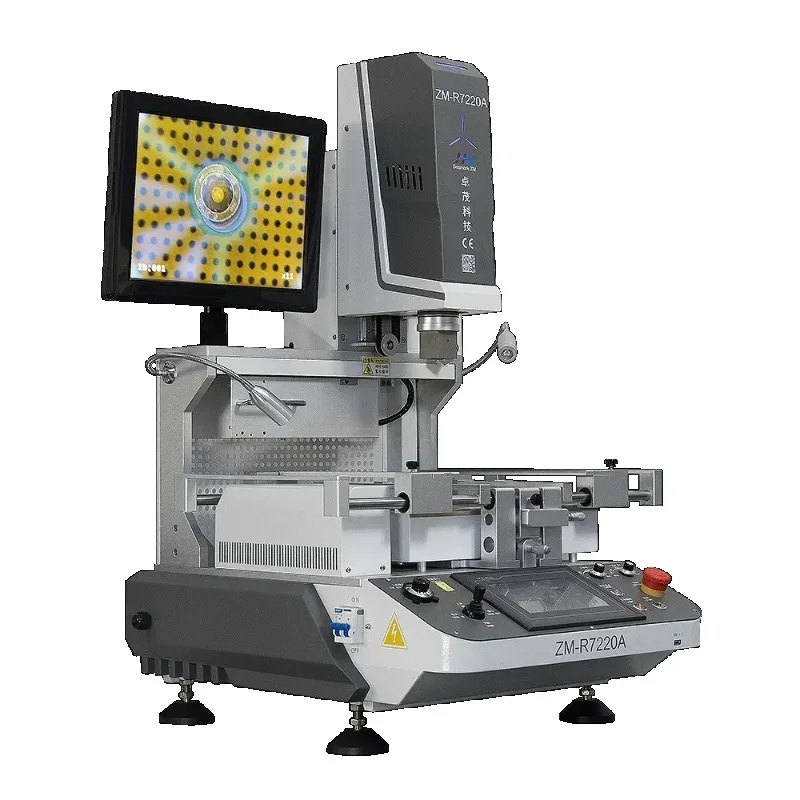 ZM-7220A High-Quality Soldering Station Cell Phone Repair Tool Kit with Automatic BGA Rework Machine for Electronics Rep