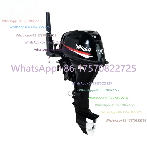 Motores Fueraborda Personalizados De Aleacion De Aluminio AIQIDI F20 De 20 hpY 7,3 KW, 5500 Rpm