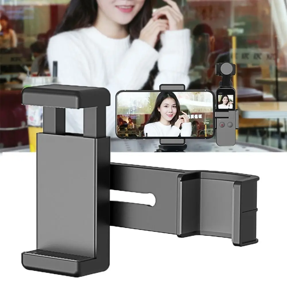 

2 Adapter Action Camera Accessories Camera Holder Bracket for DJI OSMO Pocket Sports Camera Accessories Smartphone Fixing Clamp