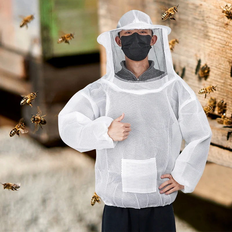 Traje apicultor con sombrero y velo – Chaqueta protectora homologada - imagen 4