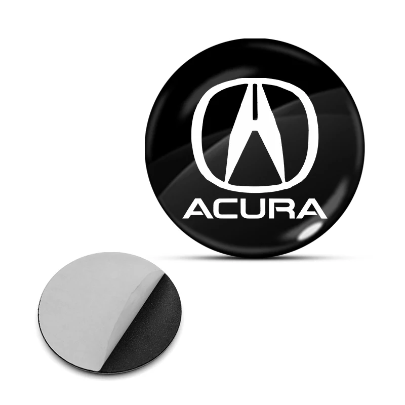 Car Lock Keyhole Stickers Door Lock Protect Car 3D Stickers For Acura RL Integra CDX CL CSX ILX MDX NSX RDX RSX TL TLX TSX ZDX