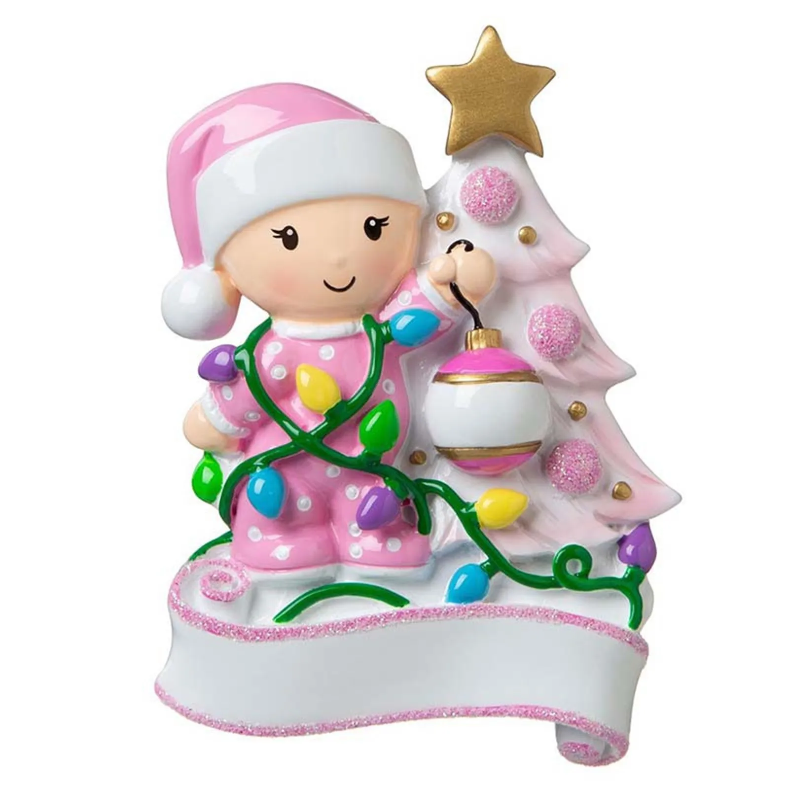 2024 Christmas Personalized Baby Resin Pendant Accessories christmas decorations suministros navideños decoración hogar navidad