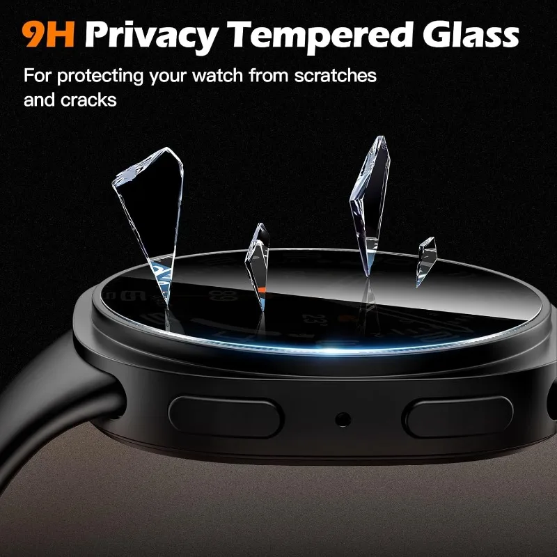 1 Packung Displayschutzfolie aus gehärtetem Glas mit automatischem Ausrichtungswerkzeug-Set für Samsung Galaxy Watch 8 40 mm, 44 mm, 46 mm