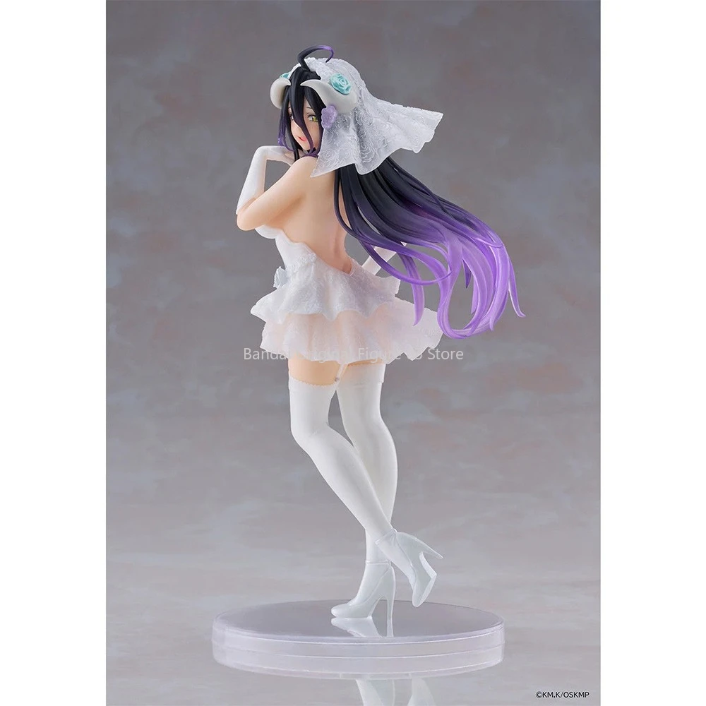 ต้นฉบับอะนิเมะรูป Bandai Taito Albedo Coreful Overlord Action ตุ๊กตา PVC ของเล่นสะสมตุ๊กตา