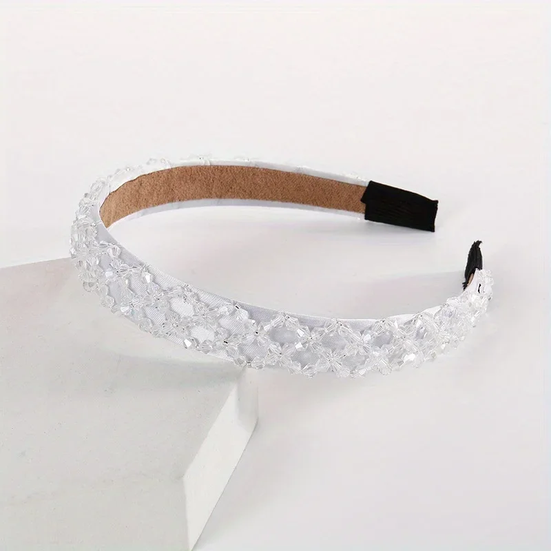 

Hollow Out Crystal Headband Baroque Design Elegant Hair Hoop for Women Banquet Party Evening Luxury Hair Accessories