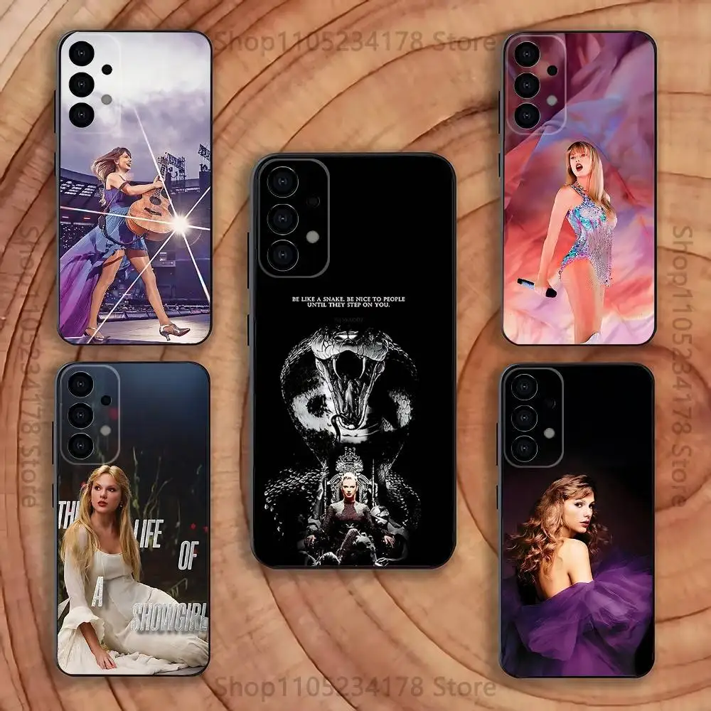 

Singer T-S S-SHOWGIRL Case for Samsung Galaxy S21 S25 FE S24 S23 Ultra S20 S9 S22 Plus S10 TPU Cover