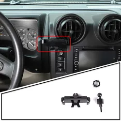 Car Mobile Phone Bracket Center Console Air Outlet Mobile Phone Holder For Hummer H2 2003-2007 Car Phone Holder Accessories