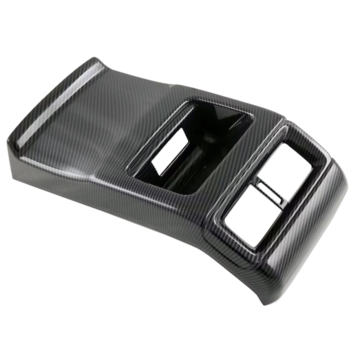 Car Accessories for Honda CR-V CRV 2023 2024 Carbon Fiber Style Interior Rear Air Vent Panel Cover Trim