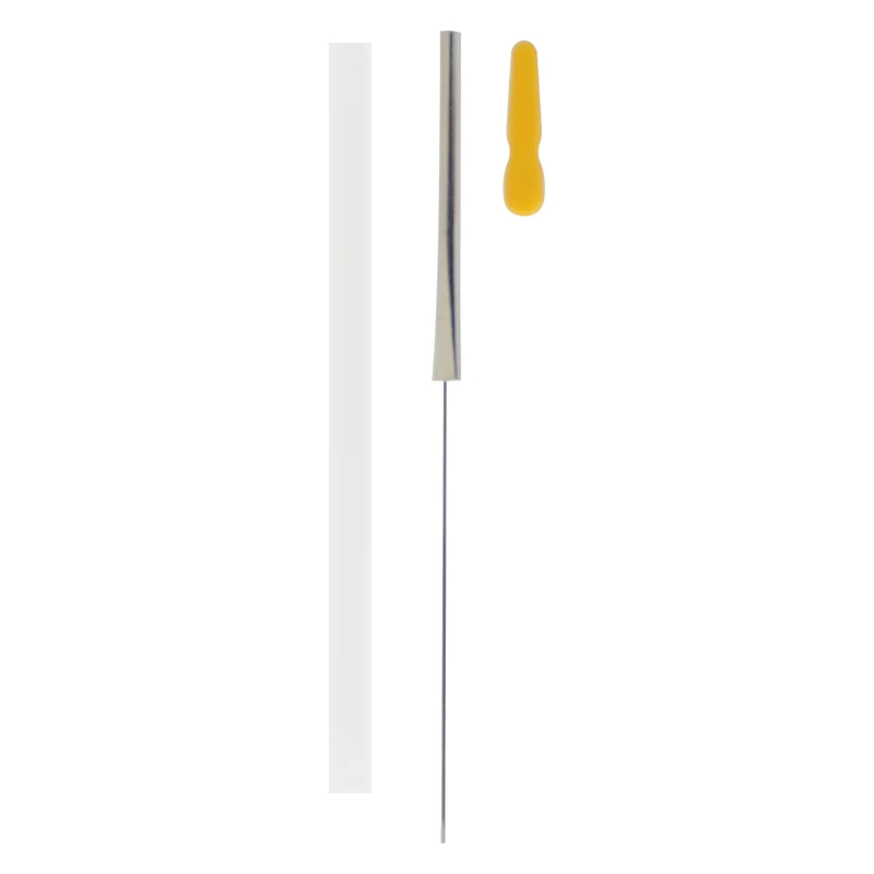 100 Sharp Tip Aluminium Handle Disposable Sterile Acupuncture Small Acupotome Needle Knife Blade Ultrafine Needle Acupotomology
