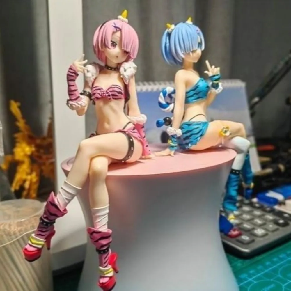 16cm Anime Re:Life in A Different World From Zero Figure Rem Action Figures Pvc Desktop Ornamen Collection Model Toys Gifts view 4
