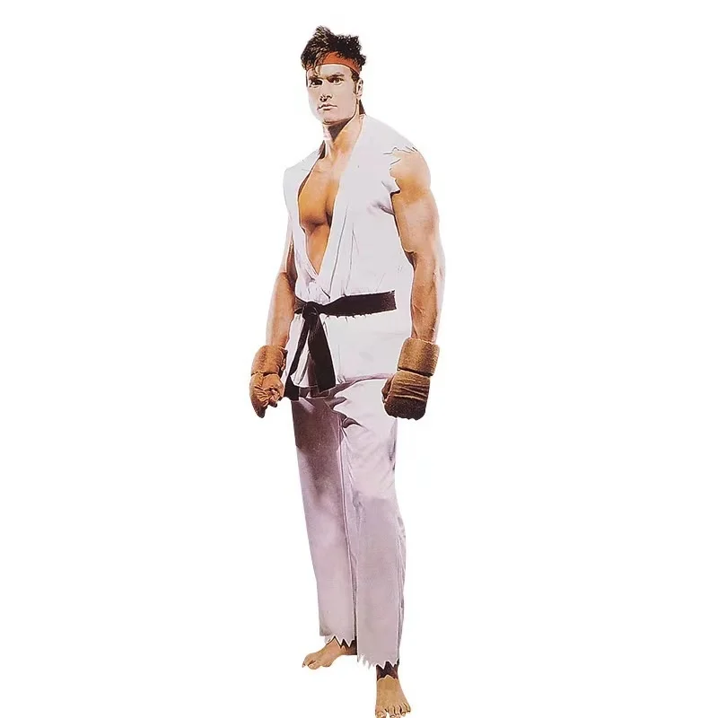 loween Costume Par Cosplay Samurai Ninja Performance Abbigliamento Street Fighter Bianco Dominanza Role-plang Outfit Donna...