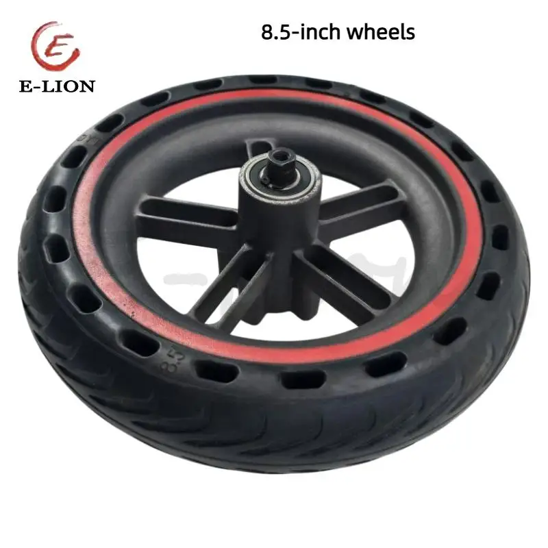 

8,5-дюймовая цельнолитая задняя шина с колесным диском для электросамоката Xiaomi M365, 8,5x2,0, бескамерная, амортизирующая, запчасти для колес