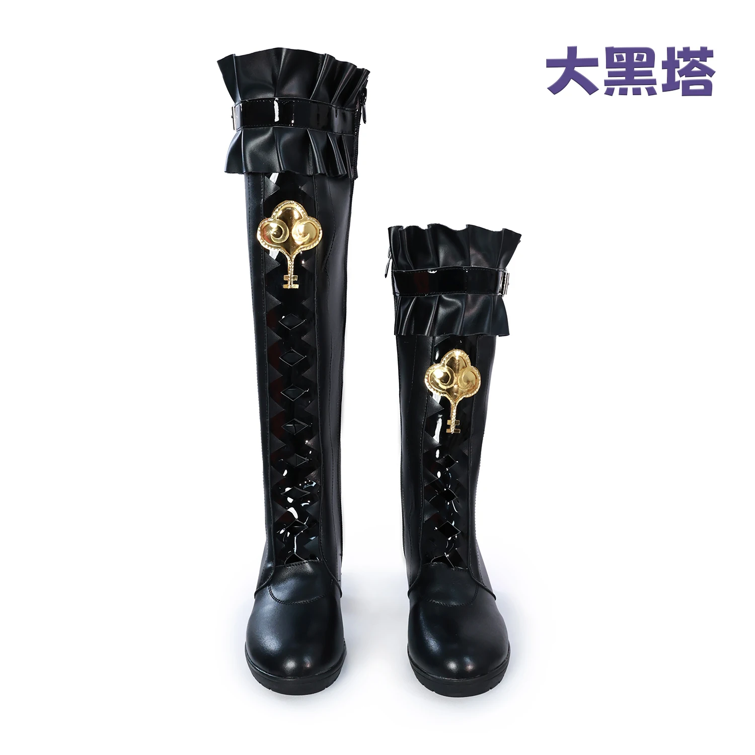 เกม Honkai Star Rail Herta คอสเพลย์รองเท้ารองเท้า Herta บทบาทเล่นรองเท้าสําหรับฮาโลวีน Carnival Prop ผู้ใหญ่ผู้หญิงผู้ชาย
